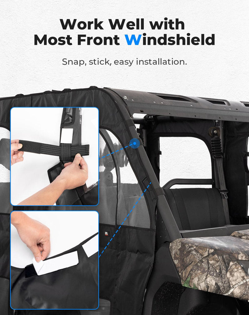 Load image into Gallery viewer, Soft Cab Enclosure Doors for CFMOTO UForce 1000XL 2022-2025
