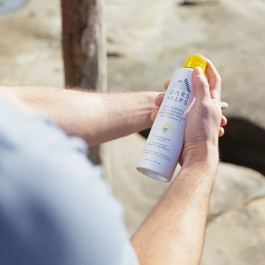 100% Mineral Antioxidant Sunscreen Spray with SPF 50