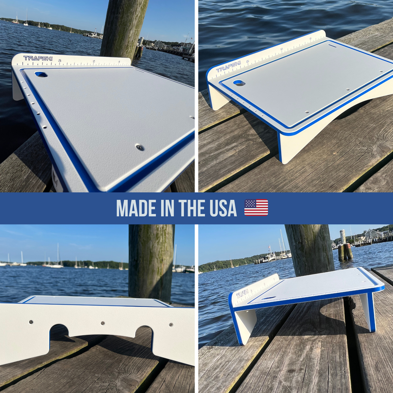 Load image into Gallery viewer, Made in the USA | Premium Single Bucket Raised 18" Fillet Table and Cutting Board
