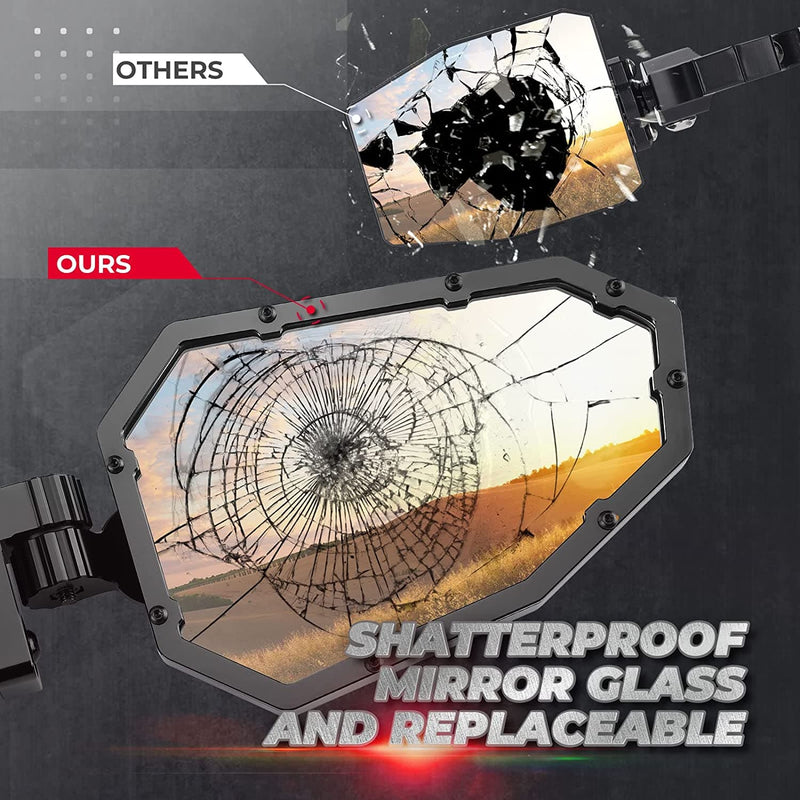 Load image into Gallery viewer, Aluminum Side Mirrors for Can-Am Maverick X3/ X3 Max
