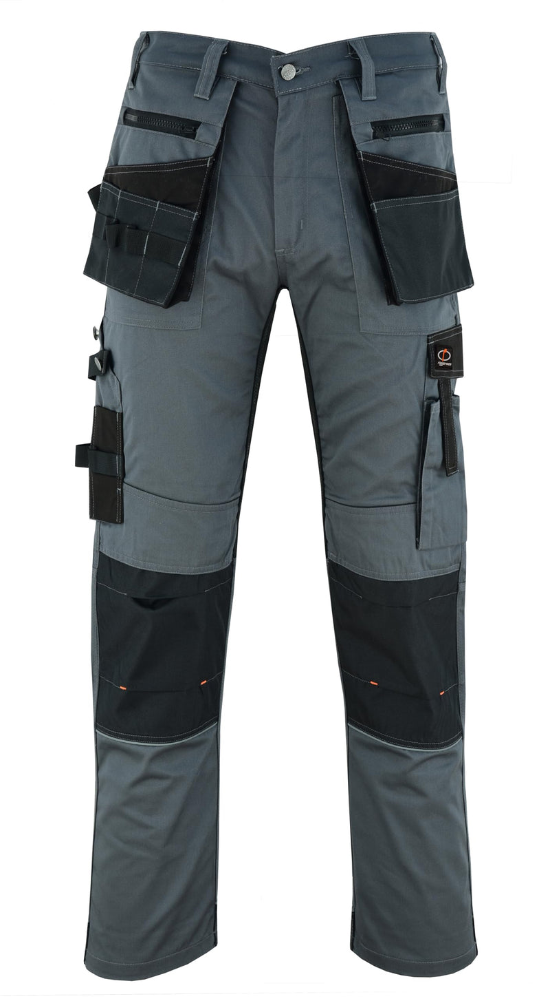 Load image into Gallery viewer, Riggermen Mens Work Pants Lightweight Cargo Tactical Trouser with Holster Pockets Relaxed Fit Safety Pants for Construction
