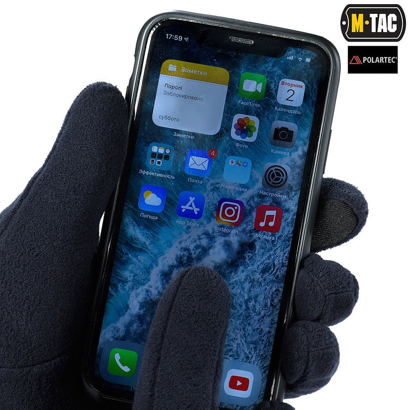 Load image into Gallery viewer, M-Tac gloves Winter Polartec

