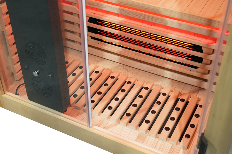 Load image into Gallery viewer, Blisspod I Venetian RED I All-In-One - Full Spectrum + Red Light Therapy I Indoor Premium Sauna I 2 Person
