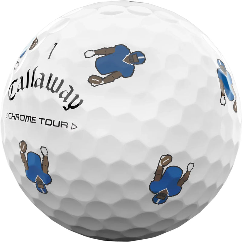 Load image into Gallery viewer, Callaway 2024 Chrome Tour Retro Football Truvis Golf Balls
