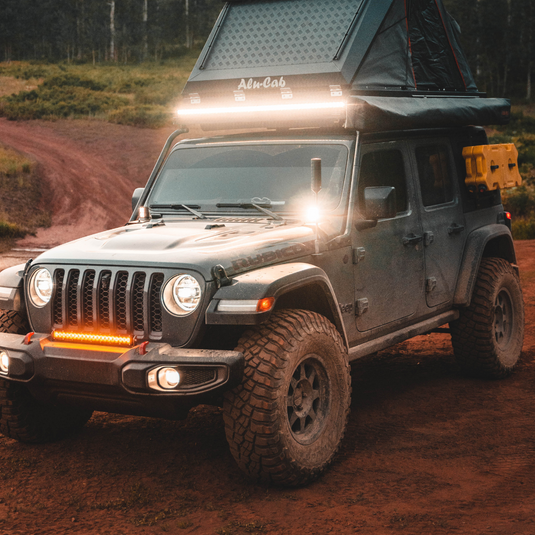 Jeep Gladiator Sport LED Fog Light Kit (2018+) - Plastic Bumper