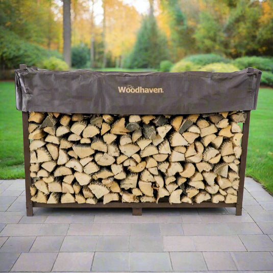 6 ft Firewood Rack  Holds 1/3 Cord Plus Woodhaven