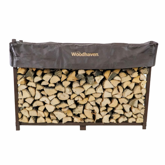 6 ft Firewood Rack  Holds 1/3 Cord Plus Woodhaven