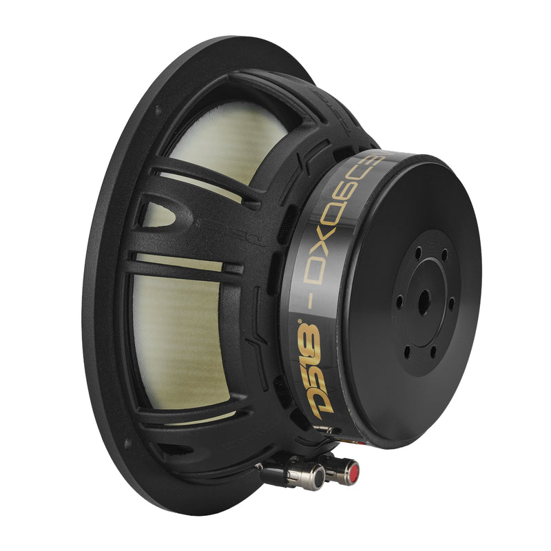 Load image into Gallery viewer, DXQ 6.5" 3-Way Component Speaker Set with Yellow Straw + Composite Foam Cone | 150W RMS 4-Ohm
