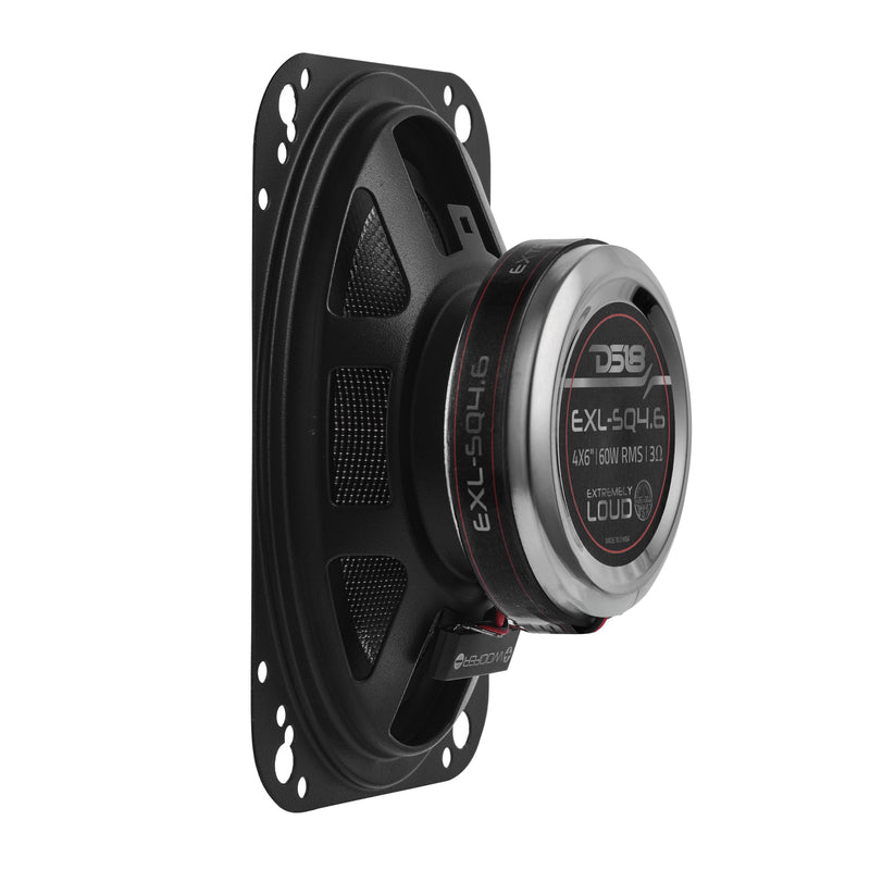 Load image into Gallery viewer, EXL 4x6” 2-Way Coaxial Speaker with Fiber Glass Cone | 60W RMS 3-Ohm
