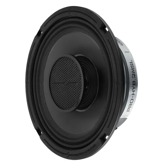 PRO 8" Hybrid Slim Loudspeaker with a 1" Compression Driver Horn | 200W RMS 2-Ohm