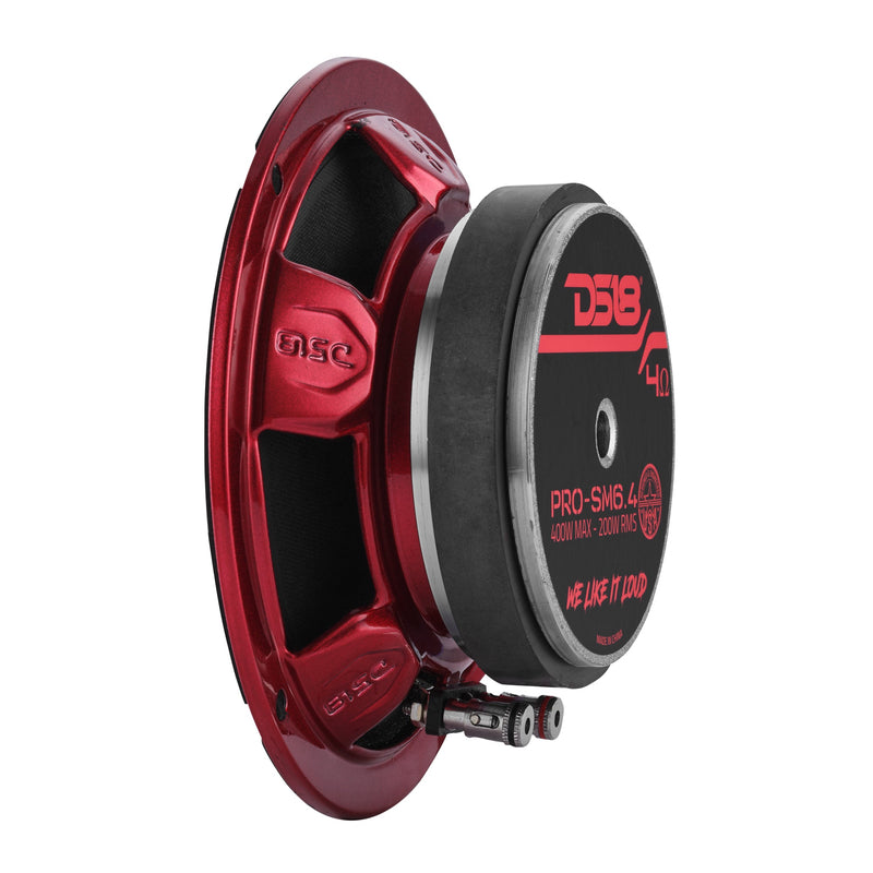 Load image into Gallery viewer, PRO 6.5" Slim Mid-Range Loudspeaker with Water-Resistant Cone | 200W RMS 4-Ohm
