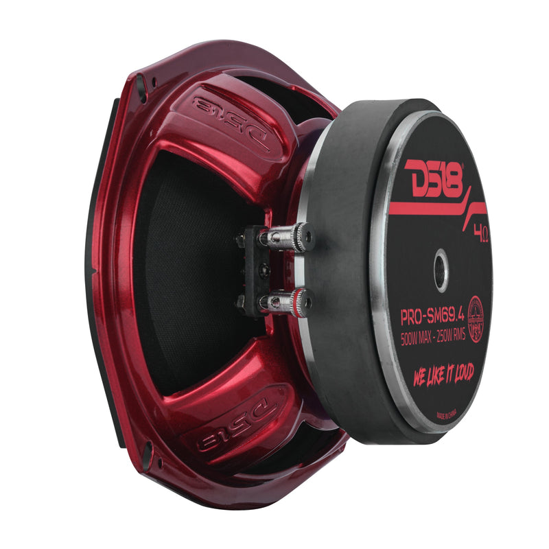 Load image into Gallery viewer, PRO 6x9" Slim Water-Resistant Mid-Range Loudspeaker | 250W RMS 4-Ohm
