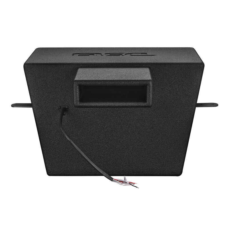 Load image into Gallery viewer, Polaris RZR PRO/XP 10" Bandpass Subwoofer Enclosure for Rear Cargo Box with Digital LED Lights | EXL-X10.2D Preloaded
