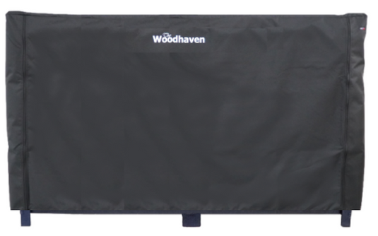 Full Firewood Rack Cover with Zipper   USA Made  Woodhaven