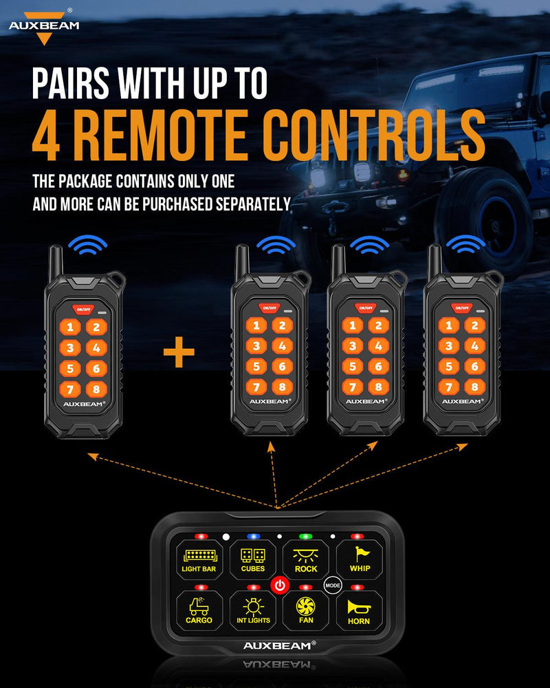 Load image into Gallery viewer, 8 Gang Wireless Remote Control Only for RC-800/RA84 Switch Panel
