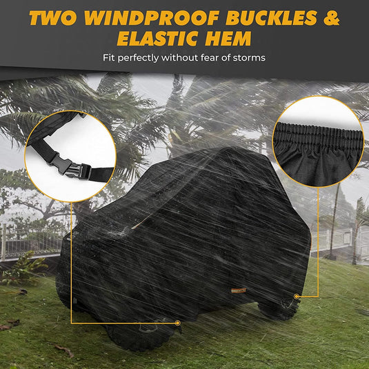 UTV 420D Waterproof Covers 2 Seater for Can-Am, Polaris, Kawasaki