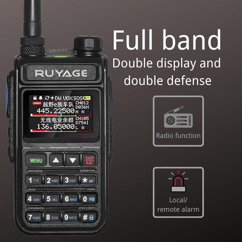 Load image into Gallery viewer, Ruyage UV58plus 5W VHF UHF Analog Long Range Two Way Radio Walkie Talkie
