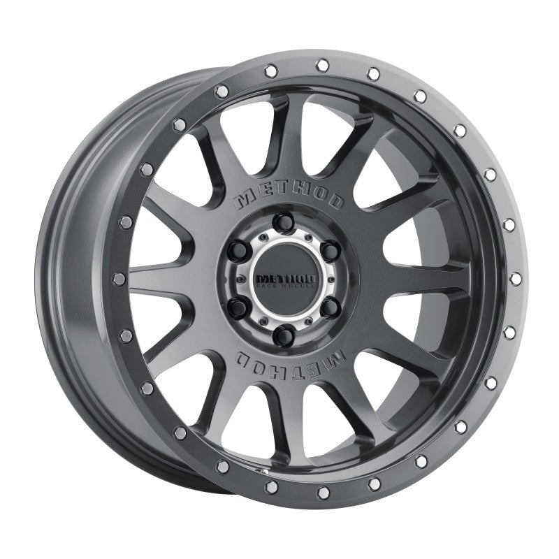 Load image into Gallery viewer, Method MR605 NV 20x10 -24mm Offset 6x135 87mm CB Gloss Titanium Wheel
