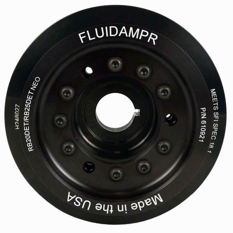 Load image into Gallery viewer, Fluidampr Nissan RB20DET/RB25DET NEO Phase-1 BNR32 GT-R Steel Internally Balanced Damper
