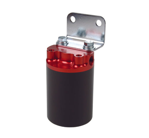 Aeromotive 10 Micron, Red/Black Canister Fuel Filter