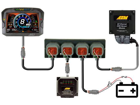 AEM Electronics 4 Port AEMnet CAN Hub