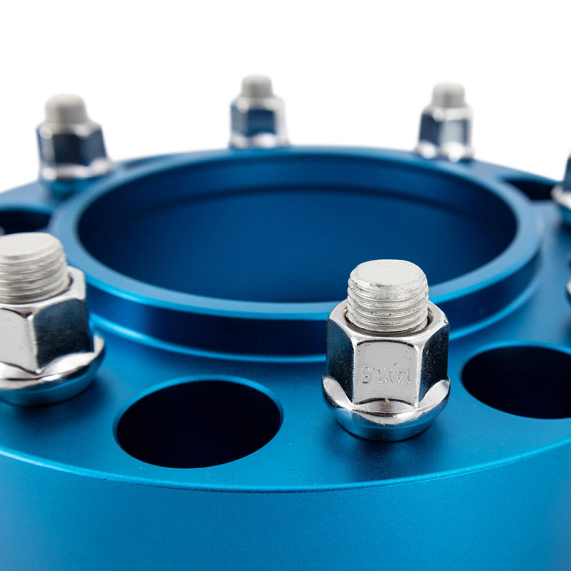 Load image into Gallery viewer, Borne Off-Road Wheel Spacers 8X165.1 121.3 45 M14 Blu
