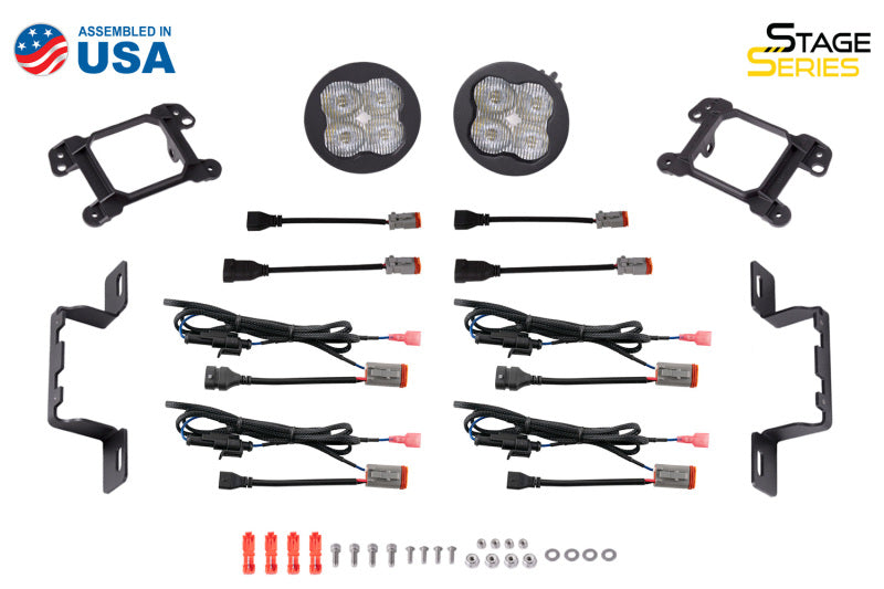Load image into Gallery viewer, Diode Dynamics SS3 Pro Type MR Kit ABL - White SAE Fog
