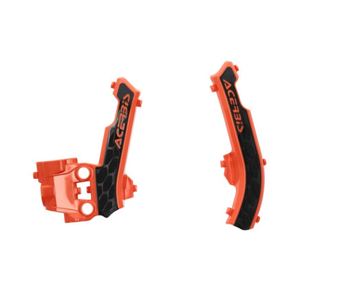 Acerbis 17+ KTM SX50/ SX-E 3/SX-E 5/ Husq EE 5/TC50/ GasGas Frame Guards- X-Grip - 16 Orange/Black 2979615225