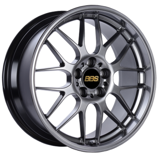 BBS RG-R 17x7.5 5x112 ET48 Diamond Silver Wheel - 82mm PFS/Clip Required