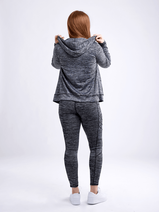 JupiterGear High-Waisted Criss-Cross Training Leggings with Hip Pockets