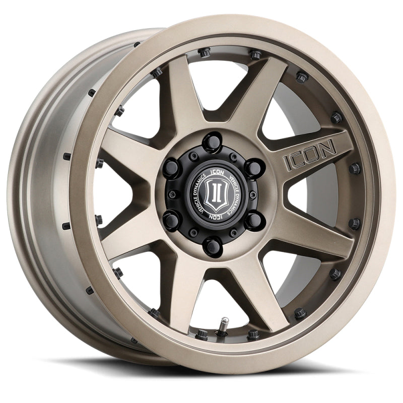Load image into Gallery viewer, ICON Rebound Pro 17x8.5 6x135 6mm Offset 5in BS 87.1mm Bore Bronze Wheel
