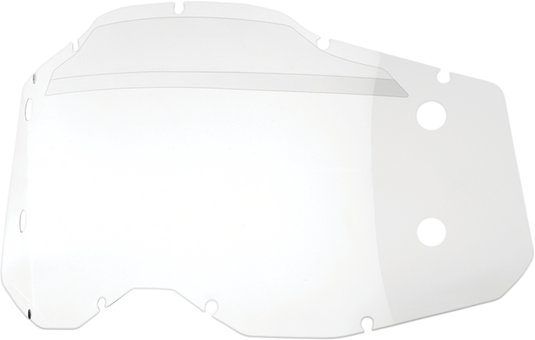 100% Accuri 2/Racecraft 2/Strata 2 Forecast Lens - Clear 59099-00001