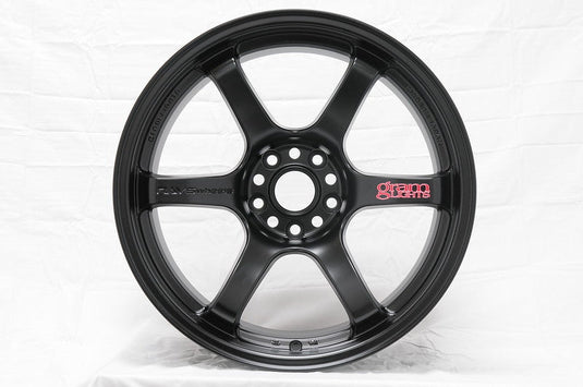 Gram Lights 57DR 19x9.5 +25 5x114.3 Semi Gloss Black Wheel