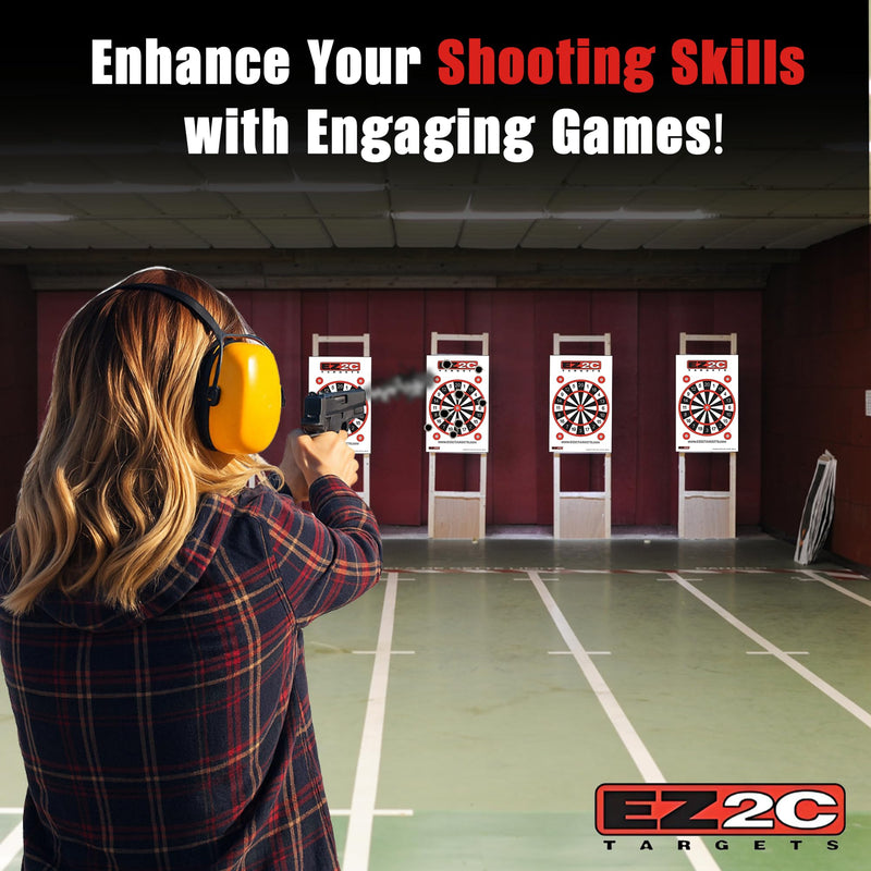 Load image into Gallery viewer, EZ2C Targets #15: Dartboard Paper Shooting Target 11"x17" USA Made
