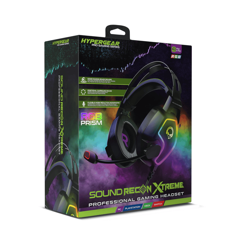 Load image into Gallery viewer, HyperGear SoundRecon Xtreme Pro Multiplatform Gaming Headset
