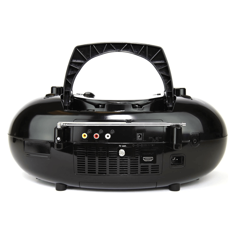 Load image into Gallery viewer, Emerson 7&quot; Bluetooth DVD Boombox with AMFM Radio &amp; Digital TV
