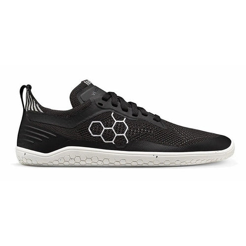 Women's Vivobarefoot Geo Racer Knit, Obsidian, 10 B Medium - Skoutley Outdoors LLC