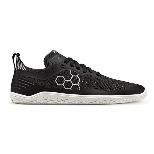 Women's Vivobarefoot Geo Racer Knit, Obsidian, 10 B Medium - Skoutley Outdoors LLC