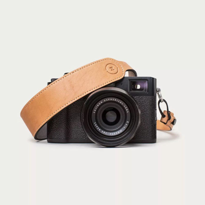 Load image into Gallery viewer, Adjustable Leather Camera Neck Strap
