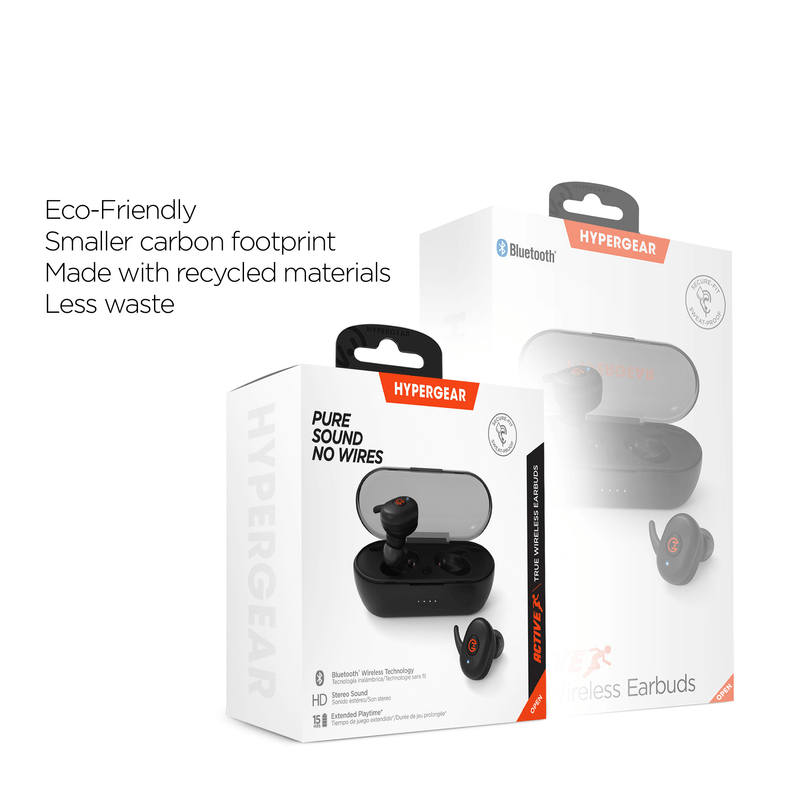 Load image into Gallery viewer, HyperGear Active True Wireless Earbuds with USB-C Connector
