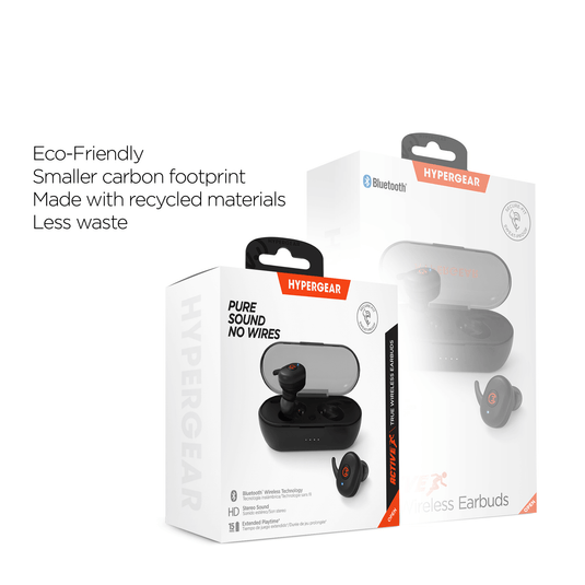 HyperGear Active True Wireless Earbuds with USB-C Connector