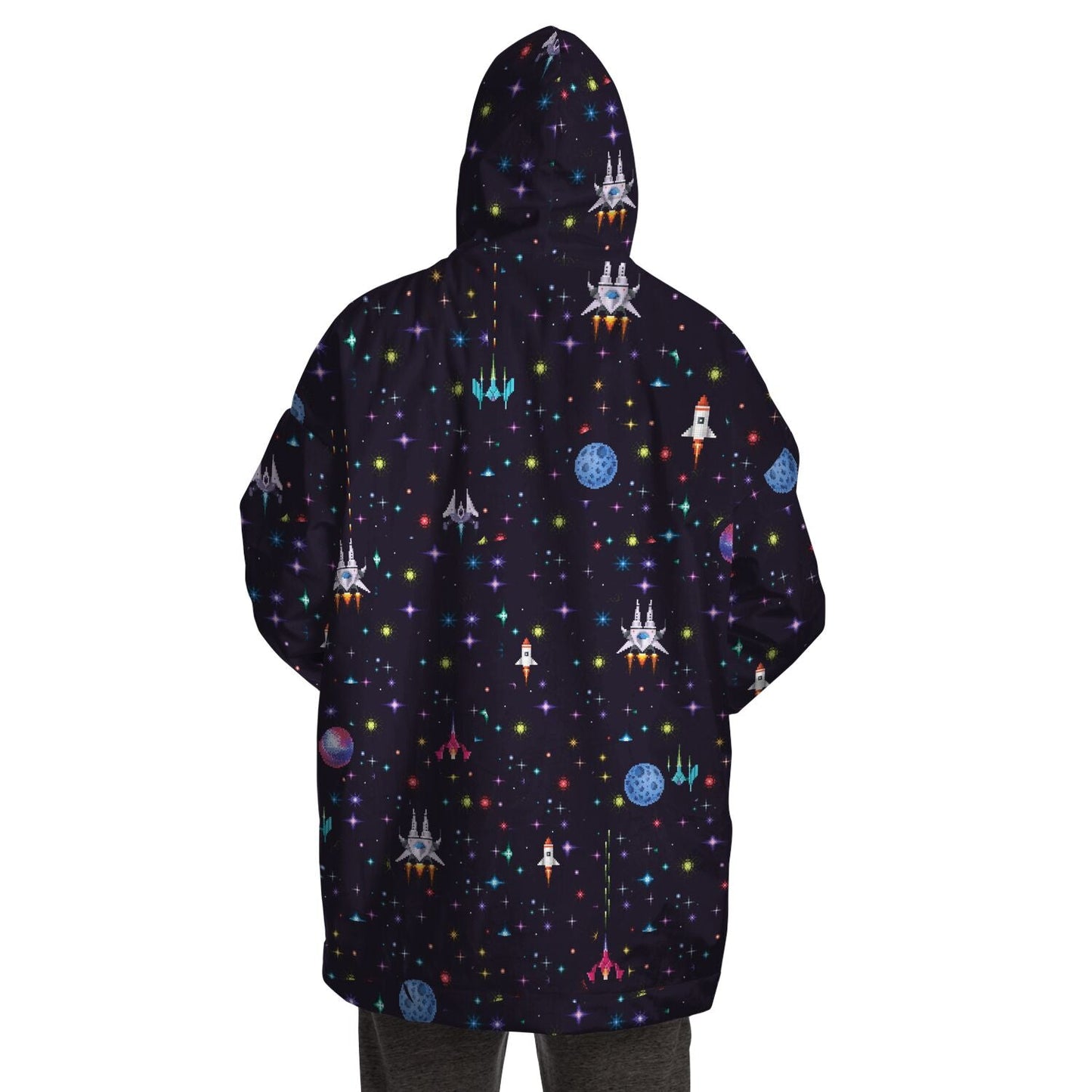 Rad Palm Invaders Snug Hoodie