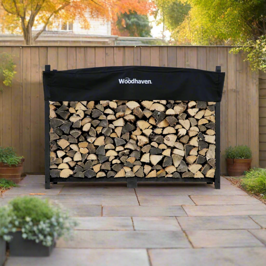 6 ft Firewood Rack  Holds 1/3 Cord Plus Woodhaven