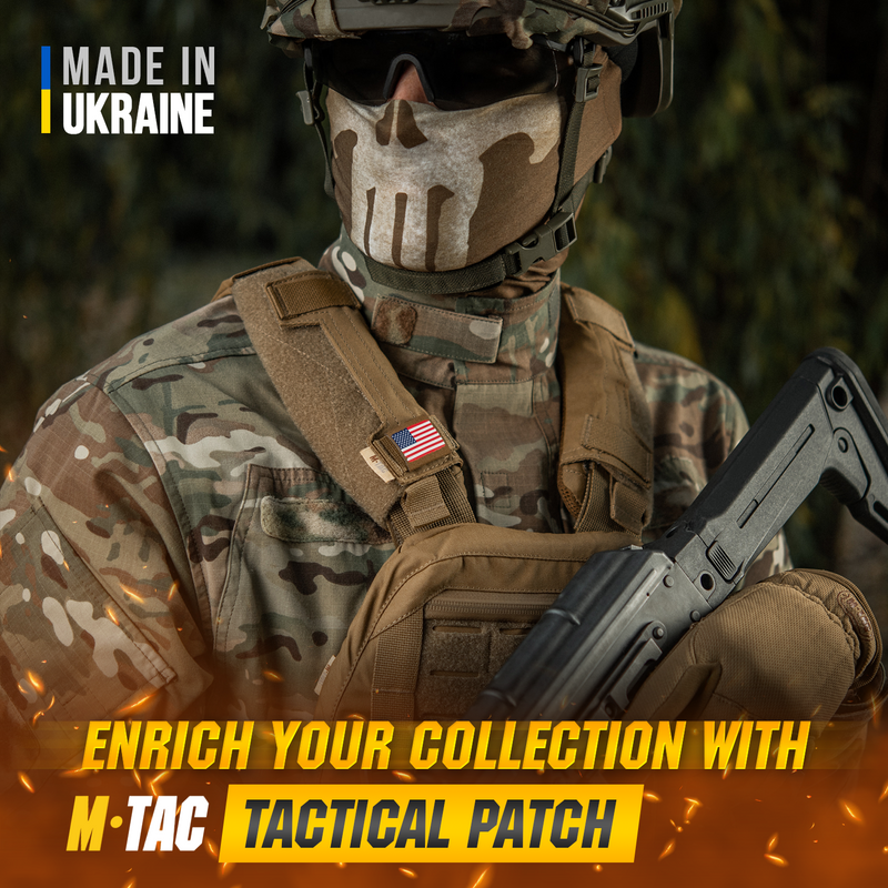 Load image into Gallery viewer, M-Tac Molle Morale Patch USA Flag - Tactical Military Badge

