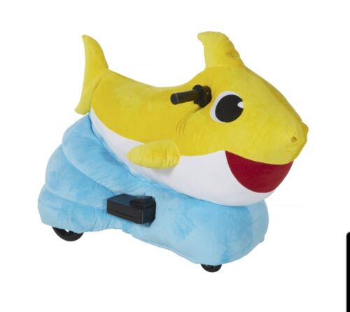 Load image into Gallery viewer, 6V Baby Shark Plush Ride-On Toy by Dynacraft
