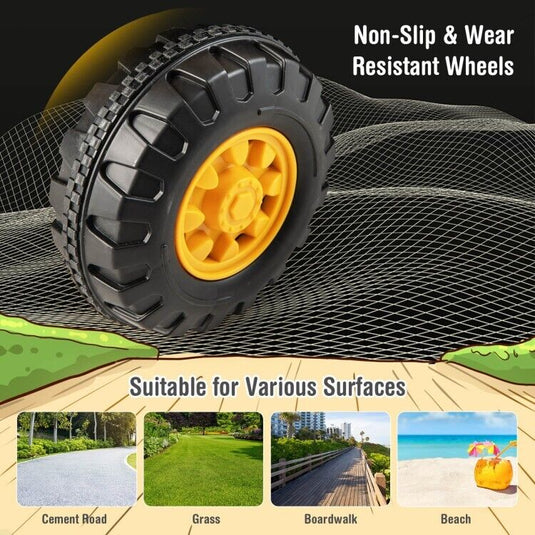 6V Battery Powered Kids Bulldozer with Front Digger Shovel - Brand New