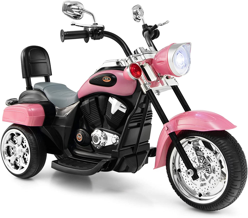 Load image into Gallery viewer, 6V Battery Powered Kids Chopper Motorcycle with Pedal Switch
