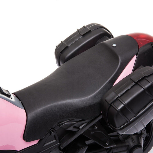 6V Battery Powered Kids Electric Motorcycle Ride-On Toy with Music