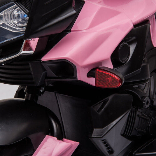 6V Battery Powered Kids Electric Motorcycle Ride-On Toy with Music