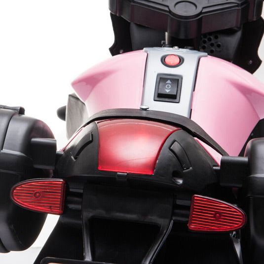 6V Battery Powered Kids Electric Motorcycle Ride-On Toy with Music